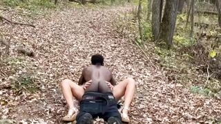 Caught Public Sex: Went to go deer hunting but caught something else lol #3