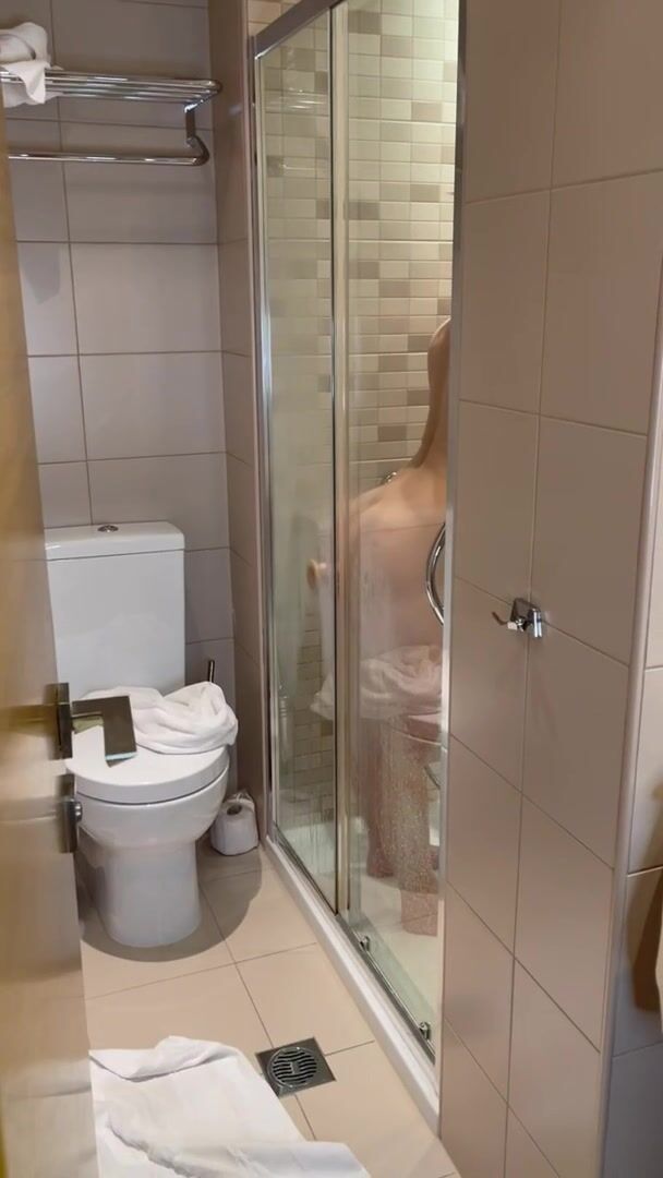 He caught me in the shower “cheatin” on him..