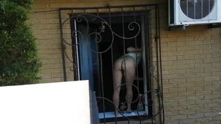 Caught Public Sex: Spying for Nude Neighbor's Wife #2