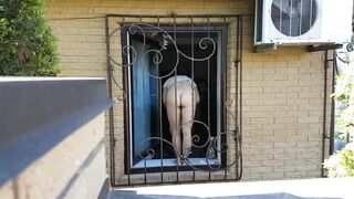 Caught Public Sex: Spying for Nude Neighbor's Wife #3