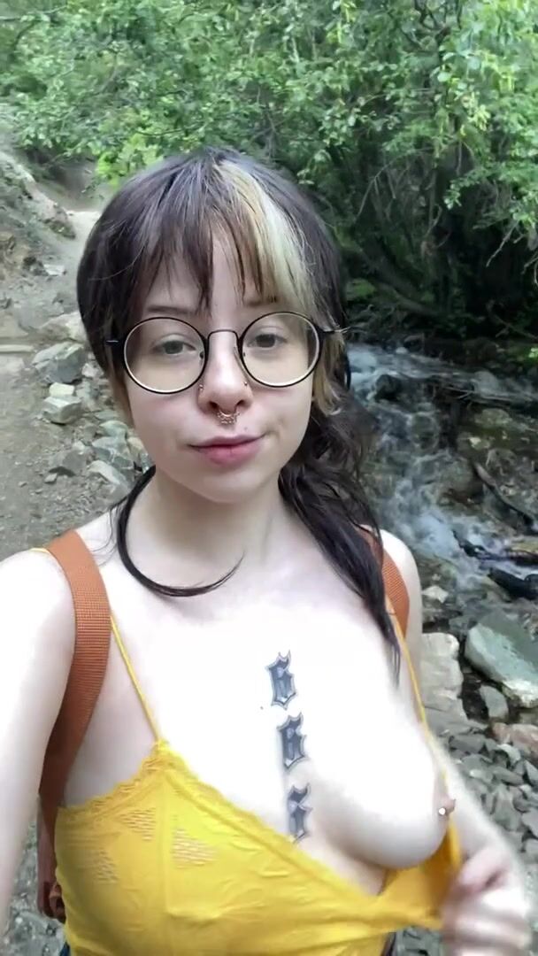 Finished off a 4 mile hike by flashing 4 random men on the trail