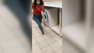 Caught Public Sex: Real RISKY FLASHING Public at MALL #4