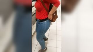 Caught Public Sex: Real RISKY FLASHING Public at MALL #3