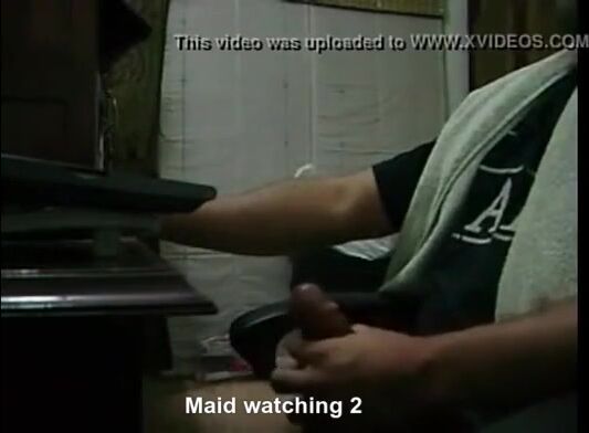 More of the desi maid flashing, She likes it too!