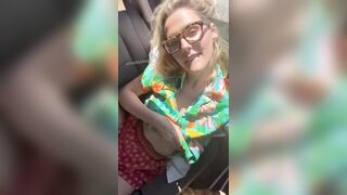 Risky Situations: Just hanging out in parking lots, playing with my pussy ♥️♥️ #1