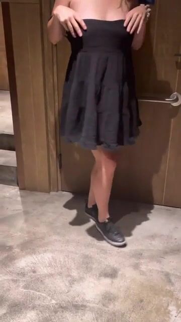 He caught me flashing so I sucked his cock and made him hold his moan!