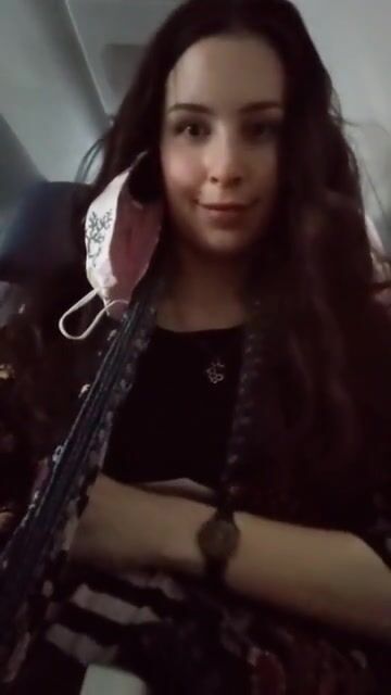 Tits on a plane. I'm getting brazen!
