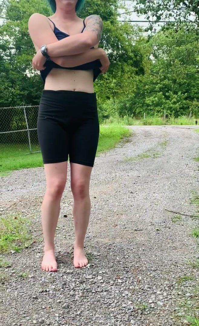 A quick show for the passerbys