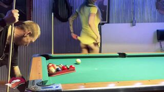 Risky Situations: This guy asked to play pool. I know he was checking me out, but I don’t think he saw this. #3