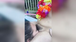 Caught Public Sex: What a great pool party! #1