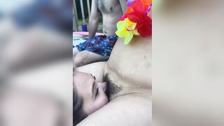 Caught Public Sex: What a great pool party! #4