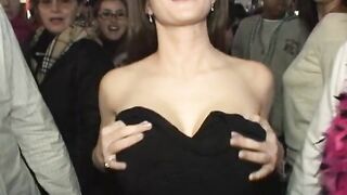 Caught Public Sex: Mardi Gras flashing in party - GGW #2