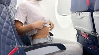 Risky Situations: Almost caught flashing on the plane #2