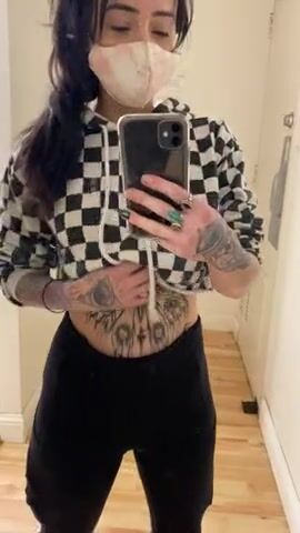 Just Nude in a Public bathroom again hehe