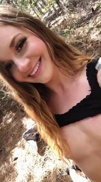 Giving the other hikers a show