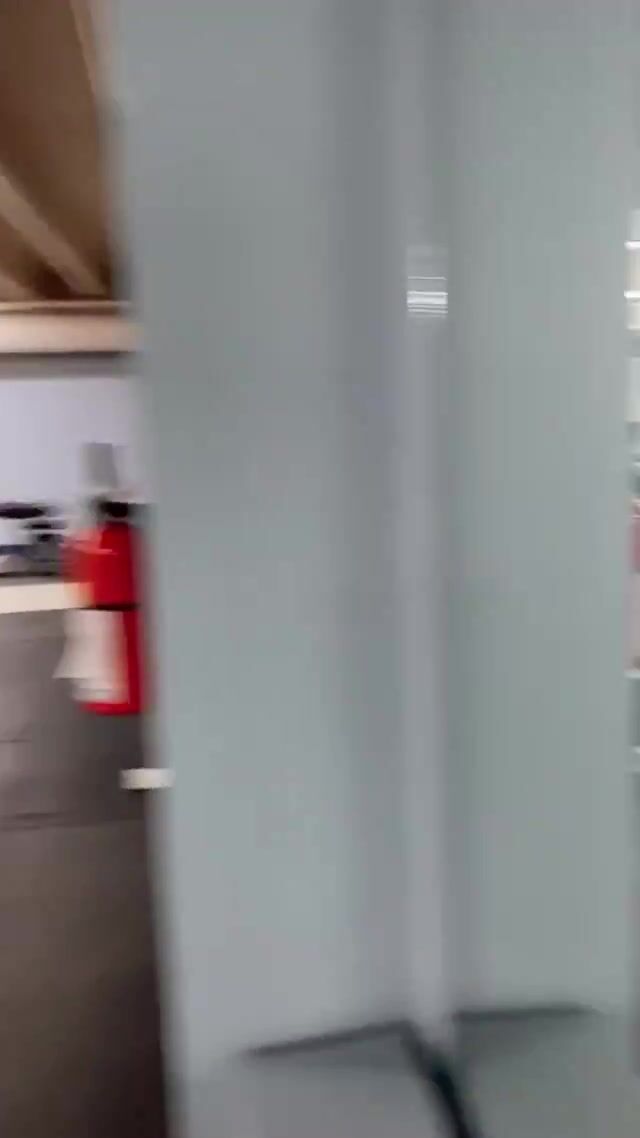 Close call at the gym