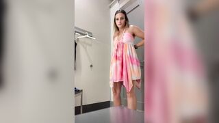 Risky Situations: Got a bit horny while trying on dresses yesterday #3