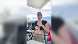 Risky Situations: the gas station attendant didn’t mind… so I let him stare till the next car pulled up #4