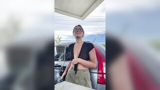 Risky Situations: the gas station attendant didn’t mind… so I let him stare till the next car pulled up #3