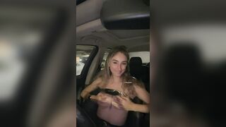 Risky Situations: Thought I’d give you a flash before I meet up with friends #4