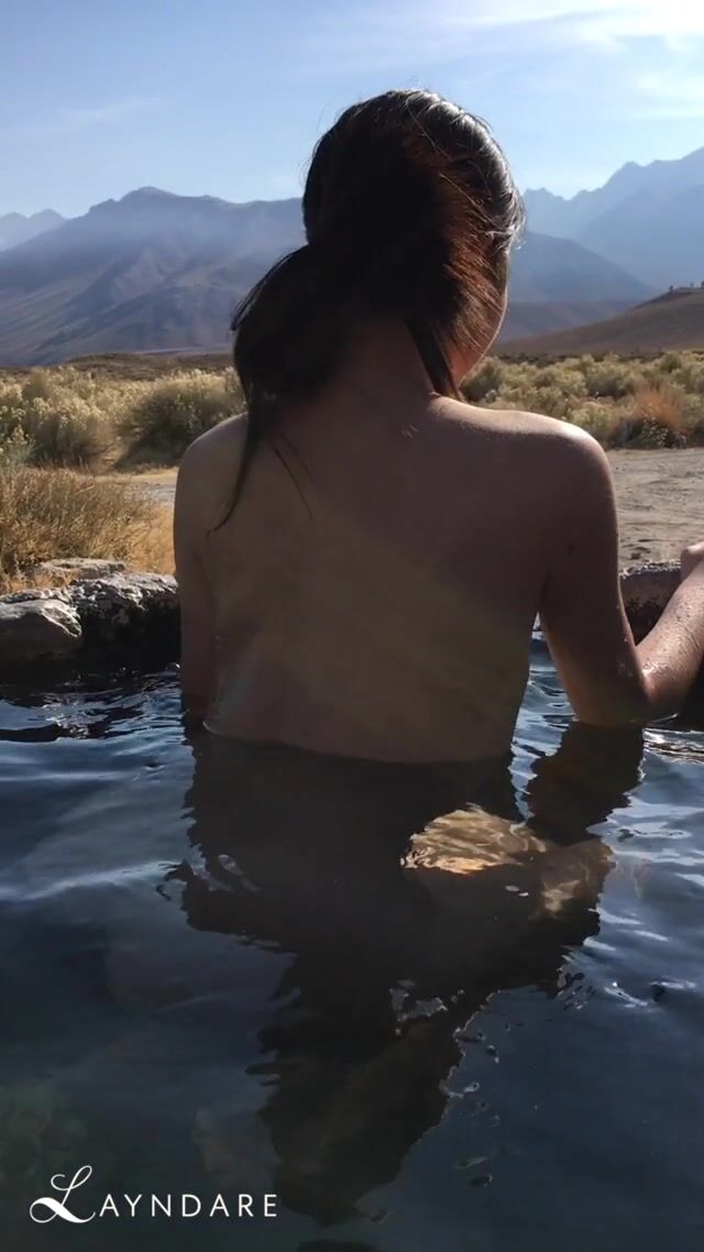 Bikinis aren't really my thing, so I hope you like my bum!