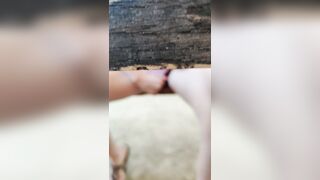 Risky Situations: Showing my pussy before I eat ♥️♥️ #3
