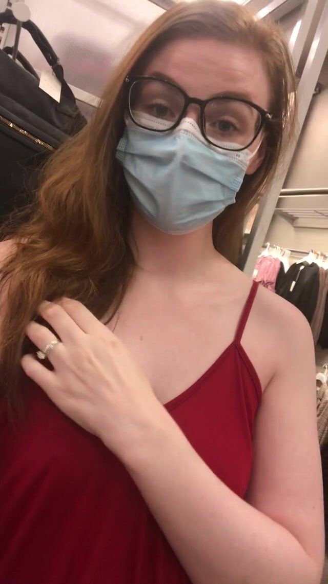 The dressing rooms are closed but I’m still trying to take my clothes off