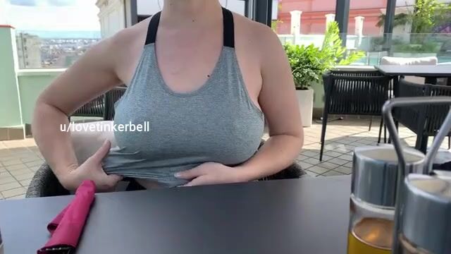 Titties at lunch