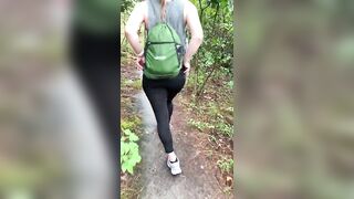 Risky Situations: A couple of hikers almost got the same view as you ♥️♥️ #2
