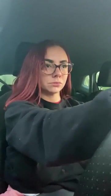 Flashing in my car! The guy next to me was VERY happy ????