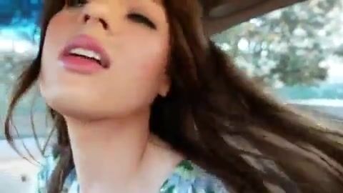 Couldn't wait to get to the room, sucked his cock in the car!