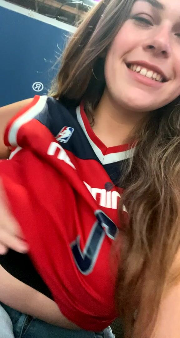 Last night at the NBA game????