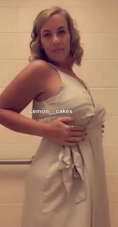 I have a confession.. I exposed myself in the church bathroom again