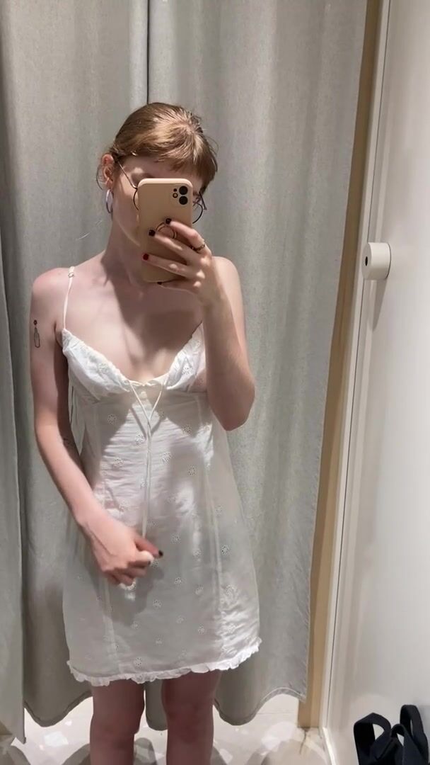 Can't help but be a tease when I try something on