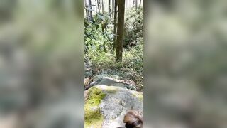 Public Nudity: Sucking hi[m] just of[f] the trail #3