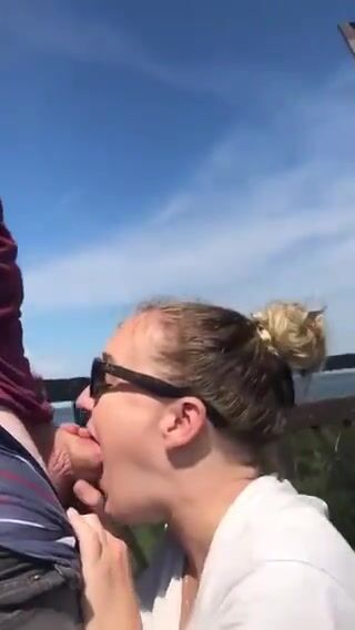 I’m sure the boats on the lake enjoyed what was happening on top of the lighthouse [f][m]