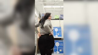 Public Nudity: Showing myself off at Wal-Mart. #4