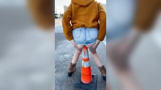 Traffic cone anal