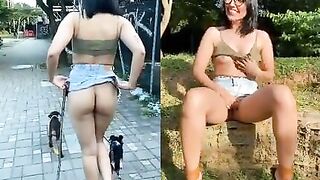 Public Nudity: Walking My Dogs Is Always This Fun! #3