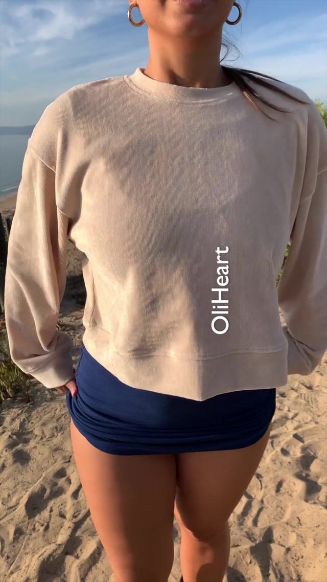 With a smile at the viewpoint