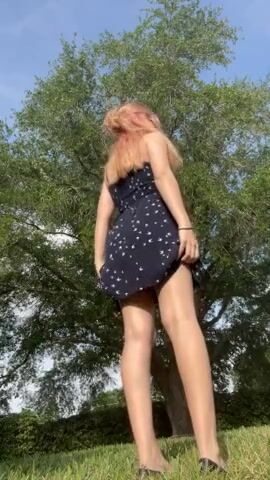 No panties no problem!