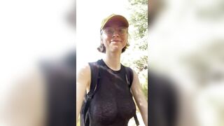 Public Nudity: You think this top is too see-through for hiking? #1