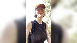 Public Nudity: You think this top is too see-through for hiking? #2