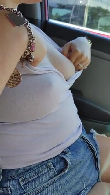 I just hope you enjoy my tits half as much as I enjoy showing them!