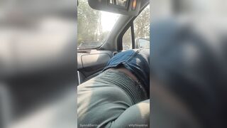 Public Nudity: Eating pussy in a parked car #3