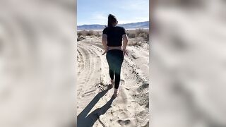 Public Nudity: Walk the dunes with me ♥️♥️ #1