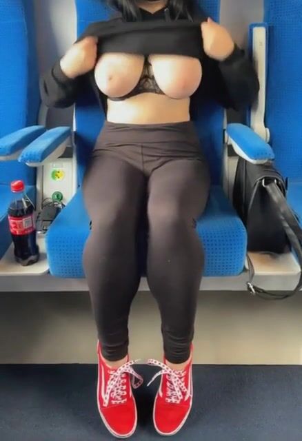 Titties in the train