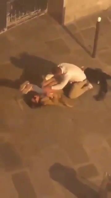 Eating her out in public