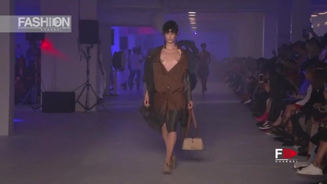 Cutie at Vivienne Westwood Spring 2020 Showing Off Her Bosoms