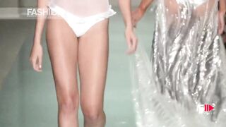 Runway Nudity: Petite seethrough #2